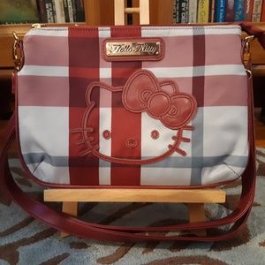 Sanrio Hello Kitty Crossbody Handbag 
Includes Hel